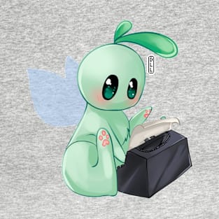 Bululu with typewriter T-Shirt